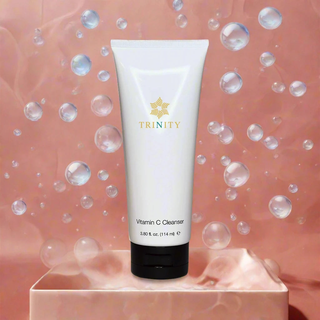 Anti-aging vitamin C face wash for brightening skin
